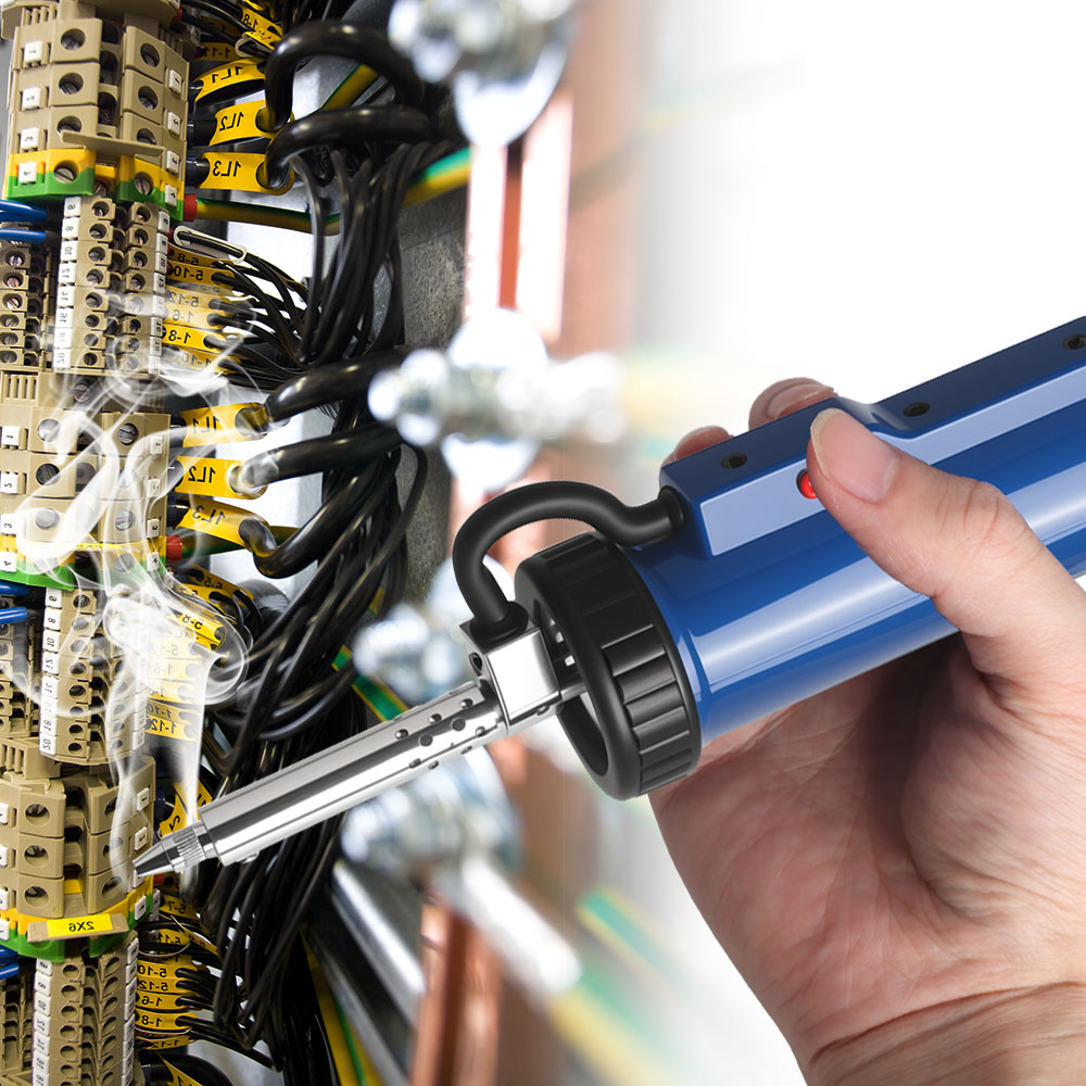 Pompe de retrait avec 3 buses  - Desoldering Pump Electric Vacuum Station avis et prix